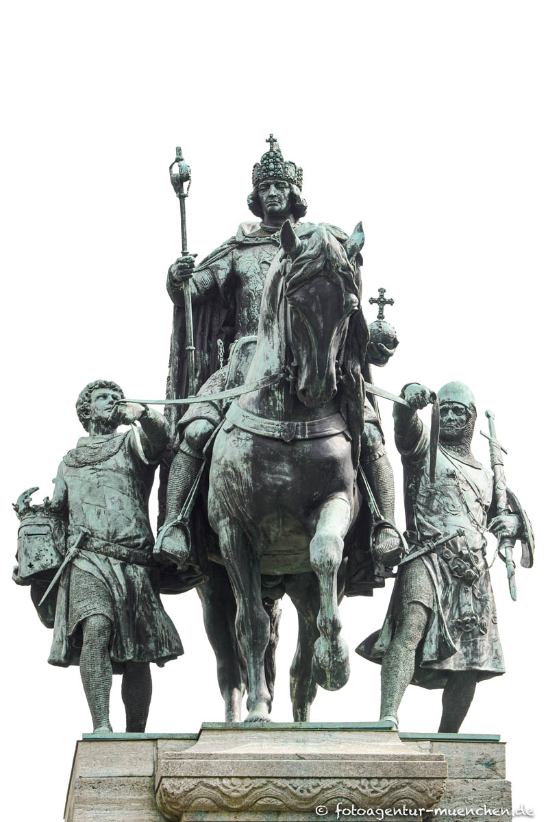 Kaiser Ludwig der Bayer - Reiterstandbild Reiterdenkmal