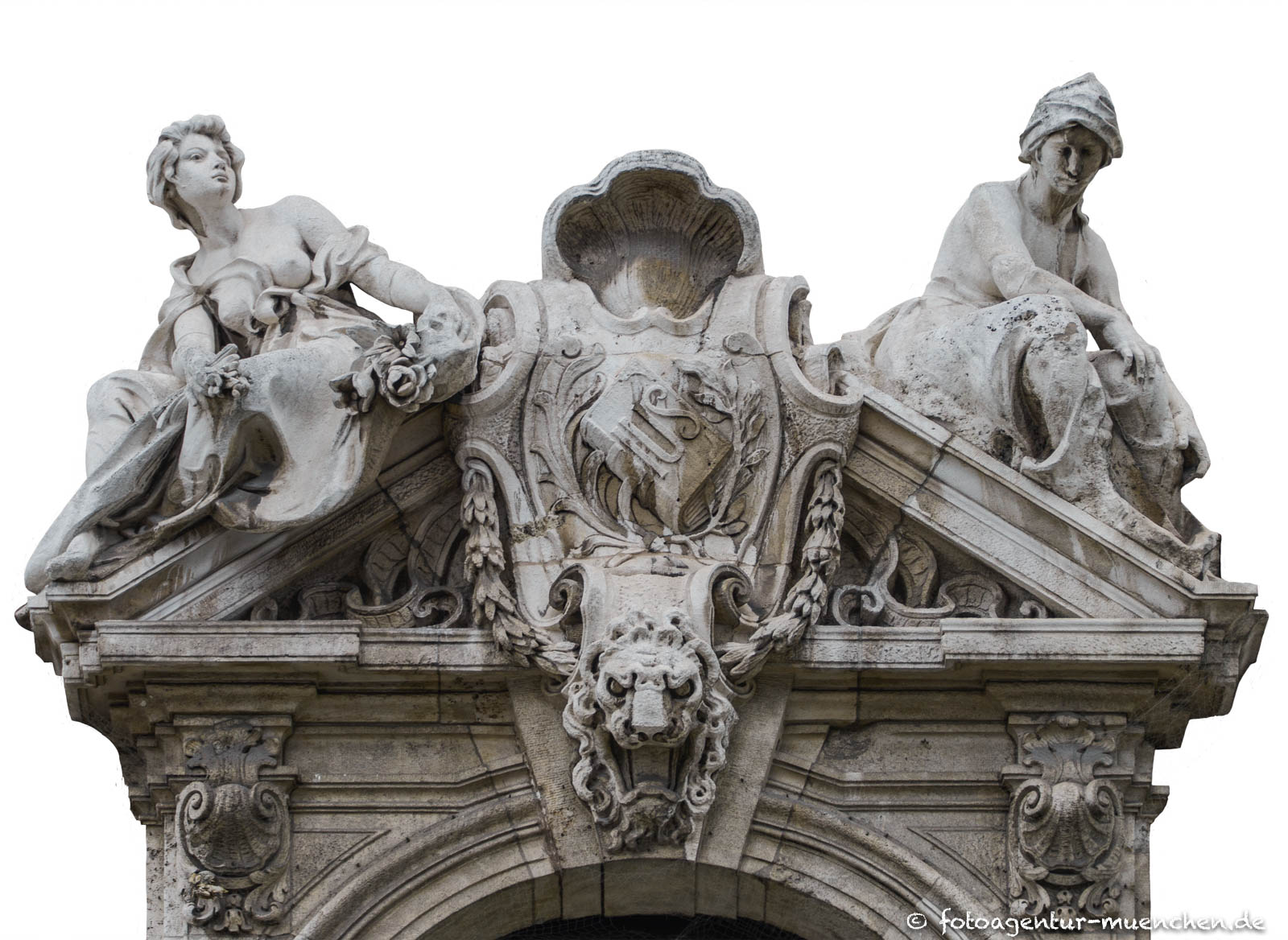 Justizpalast - Figur
