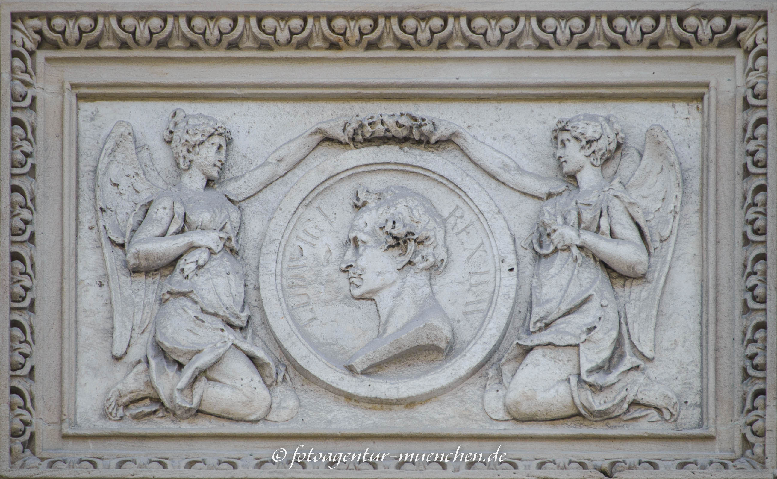 Relief - Ludwig I. König von Bayern