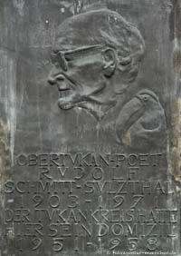 Gedenktafel für Rudolf Schmitt-Sulzthal
