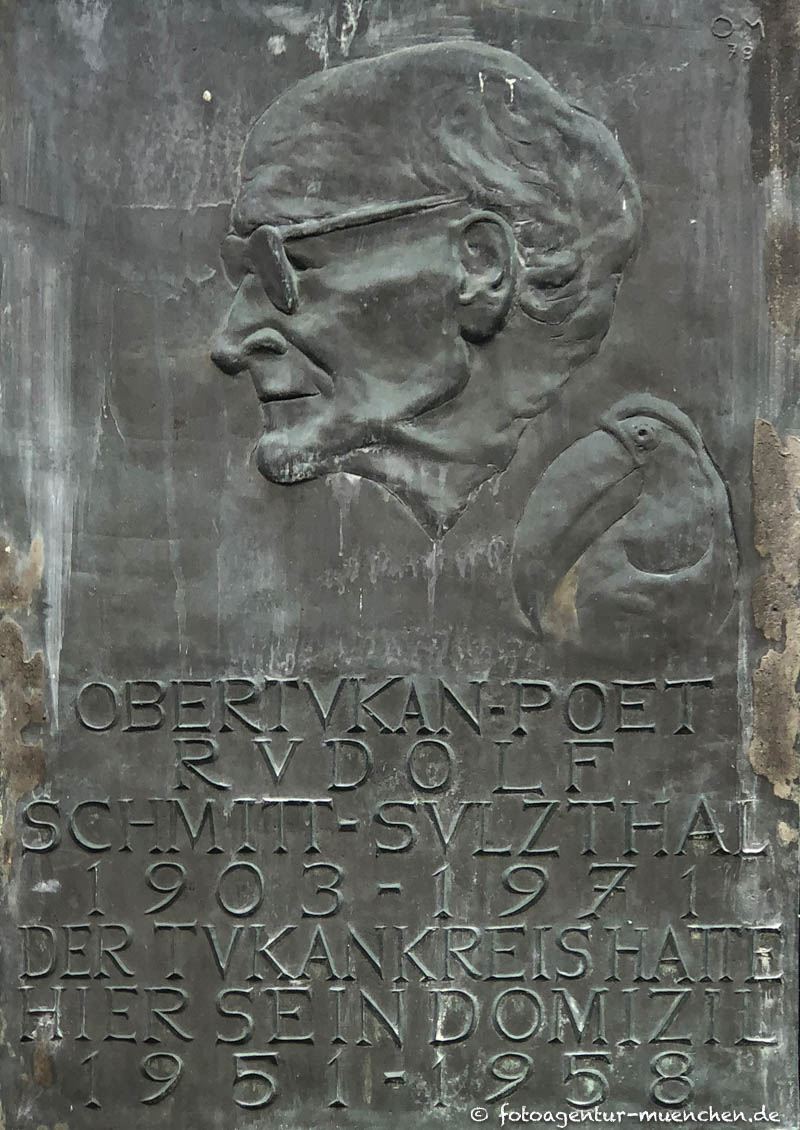 Gedenktafel für Rudolf Schmitt-Sulzthal - Malura Oswald – Denkmal/Kunstwerk in München