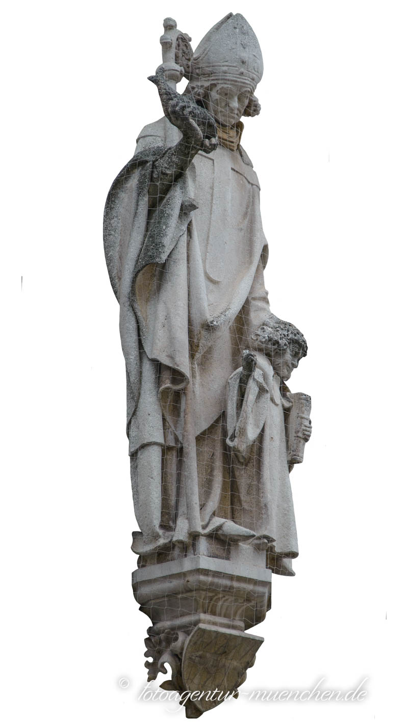 Stadtpatron St. Benno – Denkmal/Kunstwerk in München