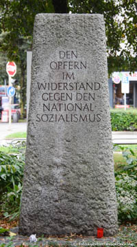 Gedenkstein für die Opfer der NS-Gewaltherrschaft