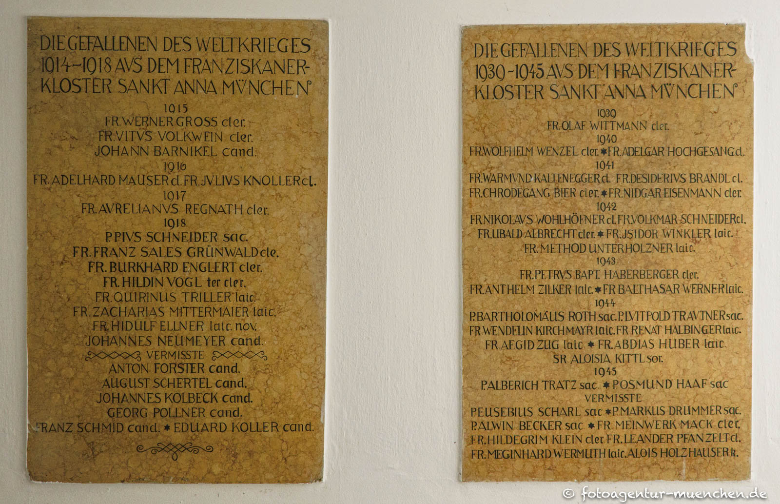 Kriegerdenkmal - Sankt-Anna-Klosterkirche