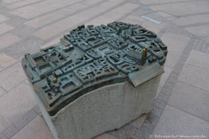 Bronzemodell Altstadt