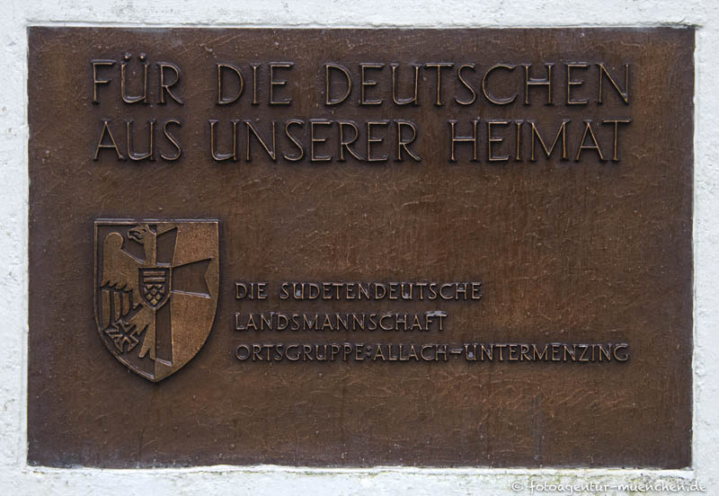 Vertrieben-Denkmal in Untermenzing
