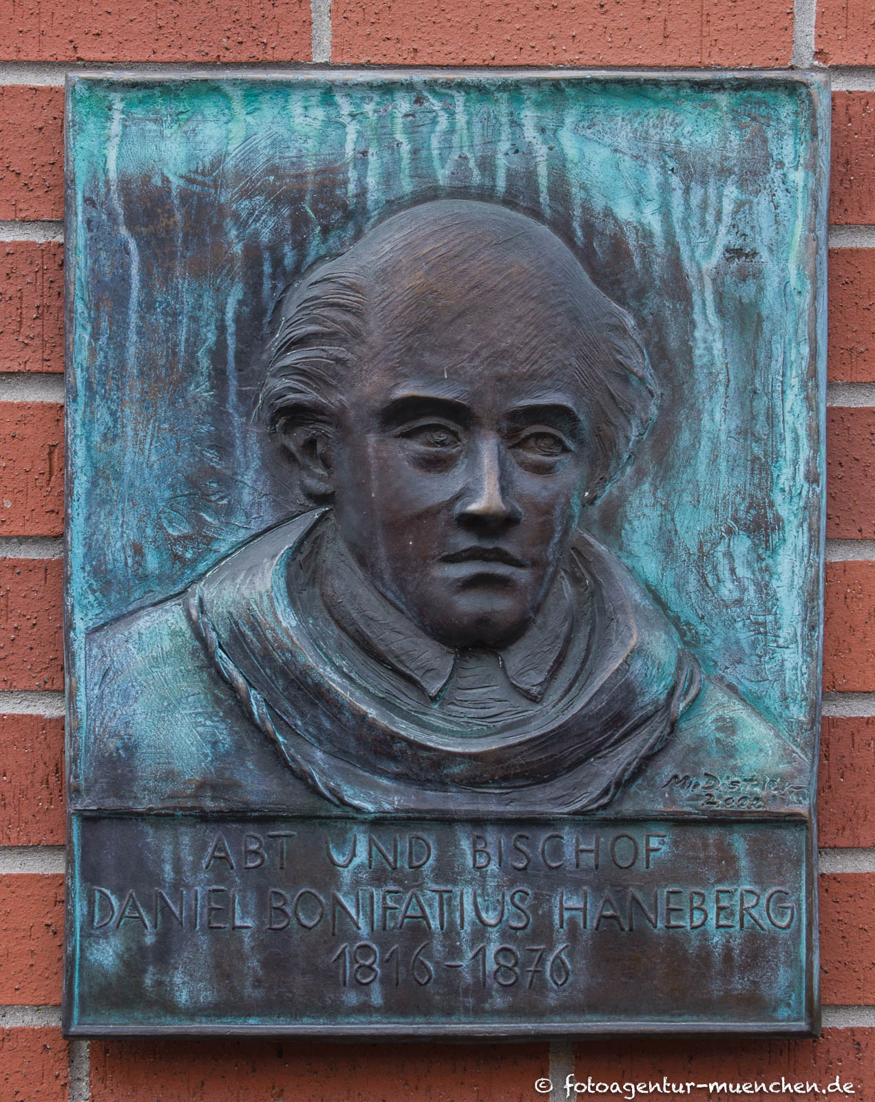 Gedenktafel - Daniel Bonifatius Haneberg