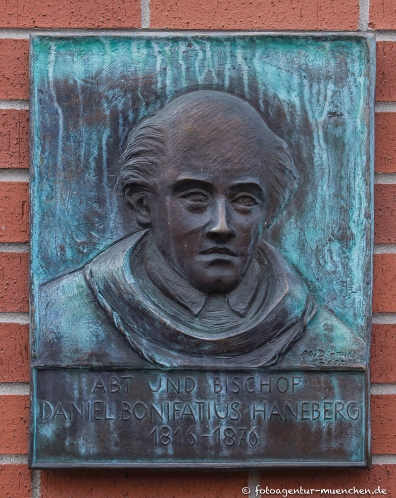 Gedenktafel - Daniel Bonifatius Haneberg – Denkmal/Kunstwerk in München