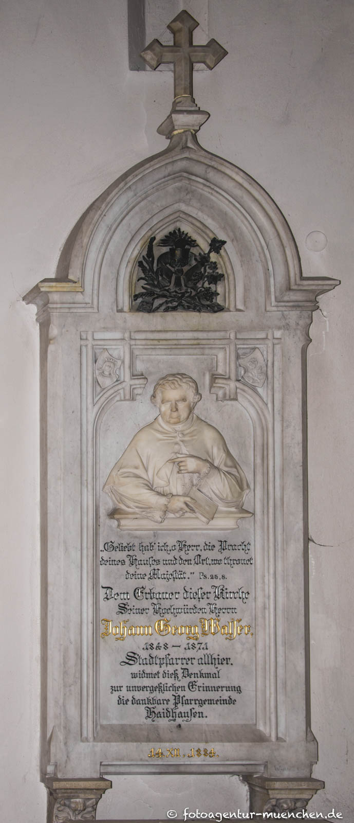 Grabdenkmal - Georg Walser