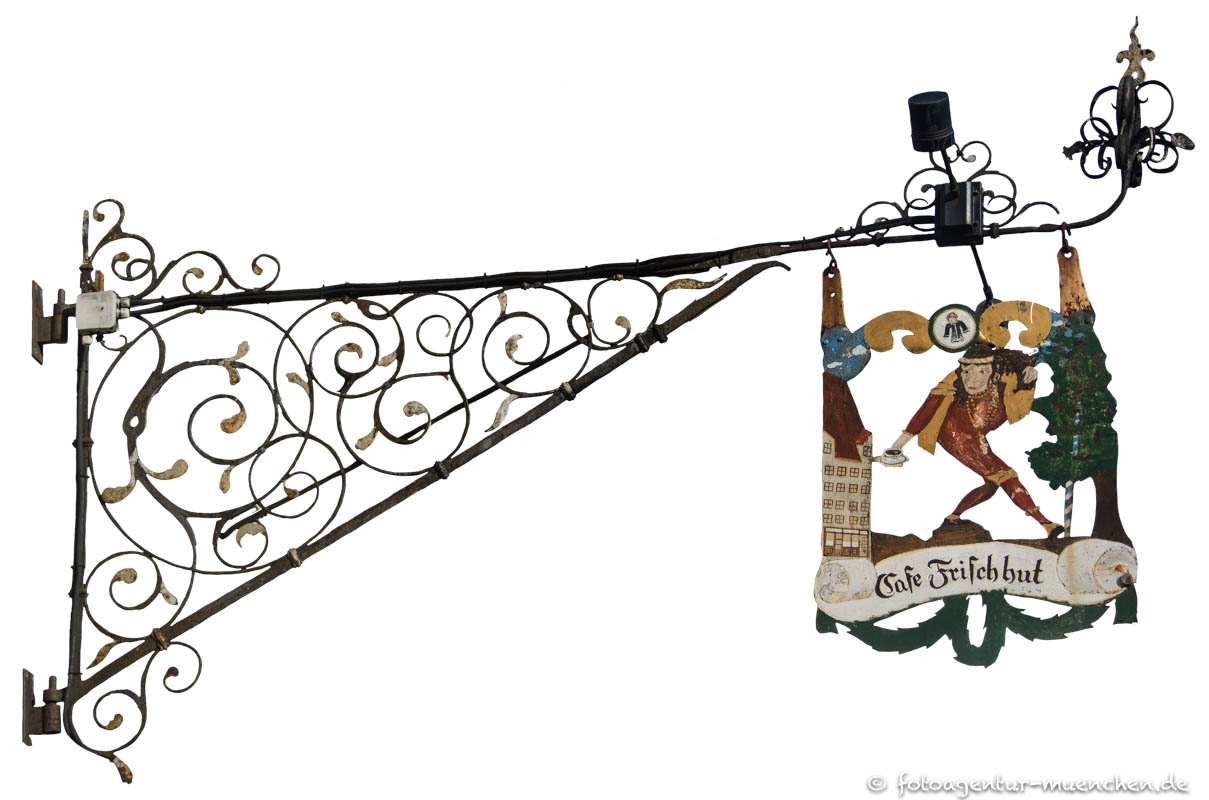 Nasenschild - Cafe Frischhut