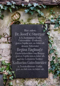 Gerhard Willhalm – Grab - Joseph von Stürzer
