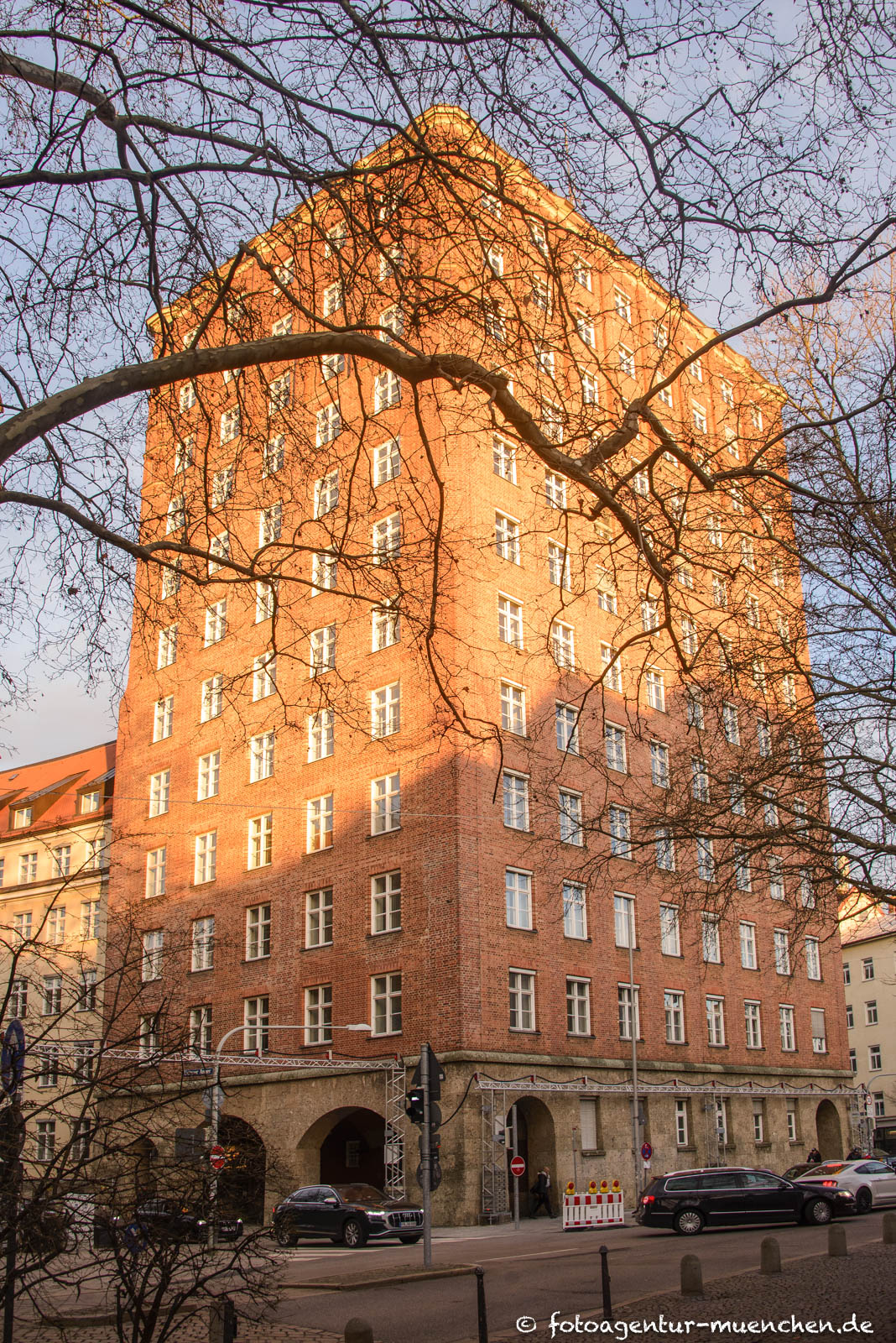 Hochhaus an der Blumenstraße
