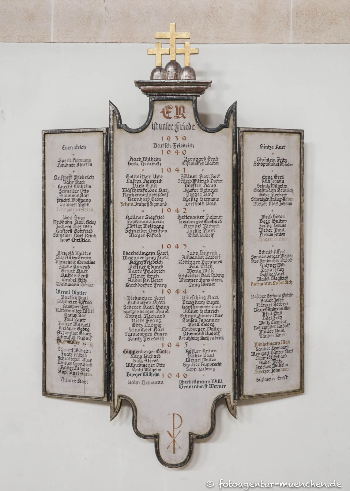 Kriegergedenktafel - Christuskirche
