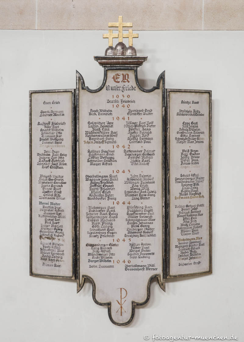 Kriegergedenktafel - Christuskirche – Denkmal/Kunstwerk in München