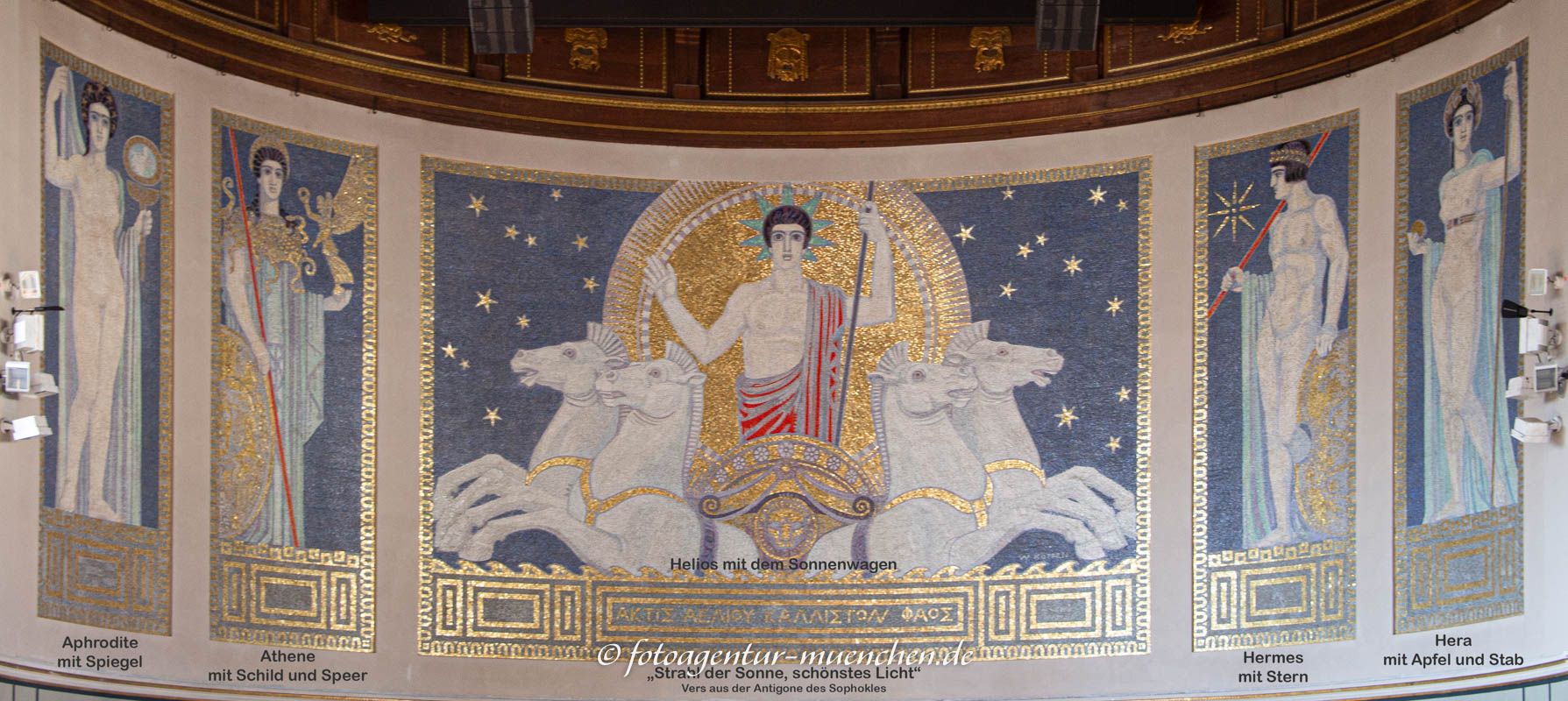 Helios mit dem Sonnenwagen