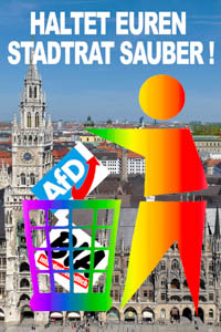 Halten den Stadtrat sauber – Foto aus München