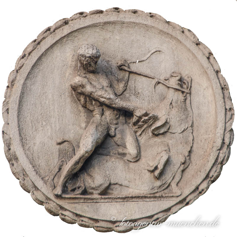 Herkules - Erymanthischen Eber – Denkmal/Kunstwerk in München