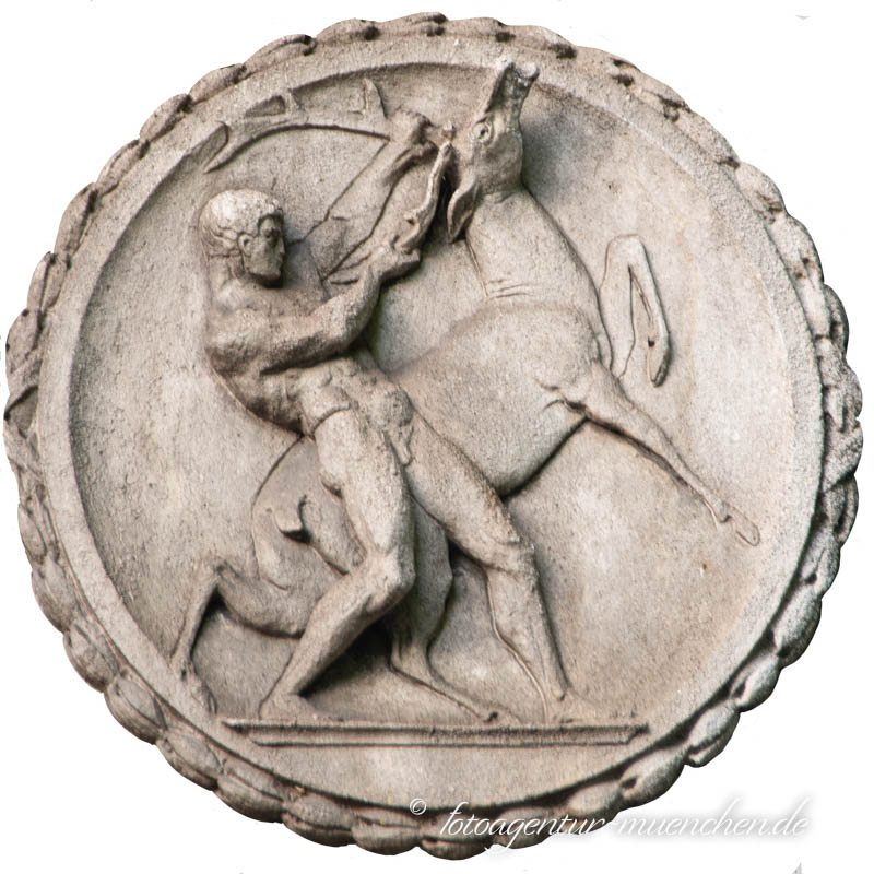 Herkules - Hirschkuh Kerynitis – Denkmal/Kunstwerk in München