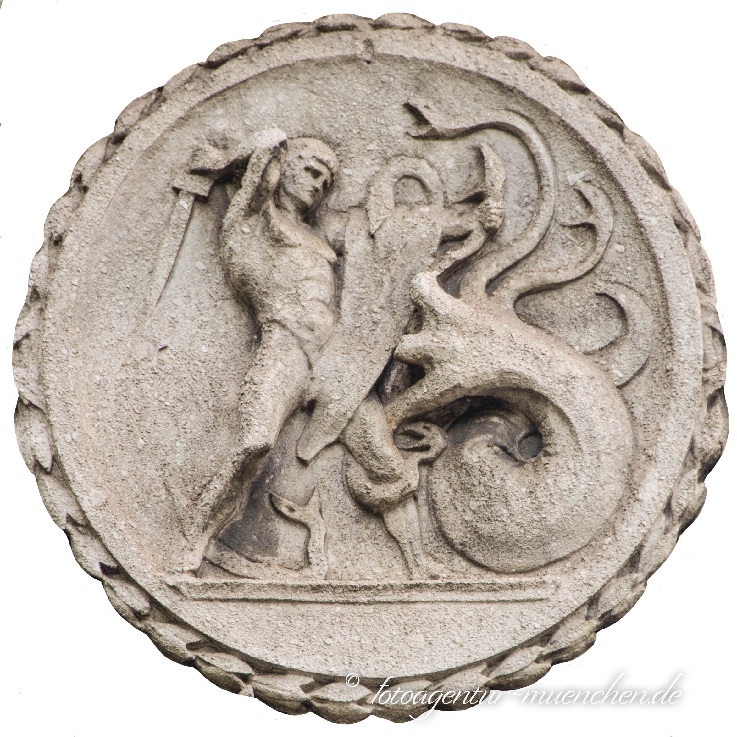 Friedensengel - Tötung der neunköpfigen Hydra