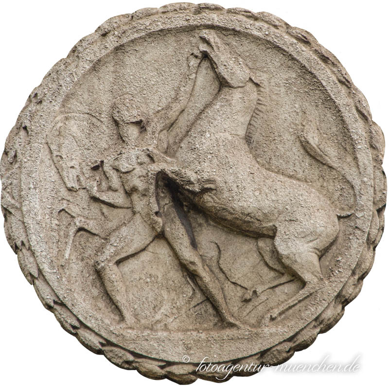 Herkules - Pferde des Diomedes – Denkmal/Kunstwerk in München