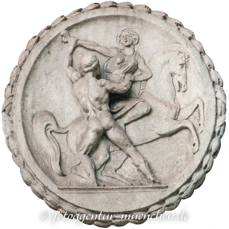 Herkules - Amazonenkönigin Hippolyte – Denkmal/Kunstwerk in München