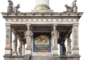 Friedensengel - Nordseite – Foto aus München