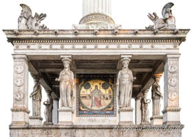 Friedensengel - Westseite – Foto aus München