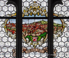 Gerhard Willhalm - Glasfenster - Die Stadt Alzey