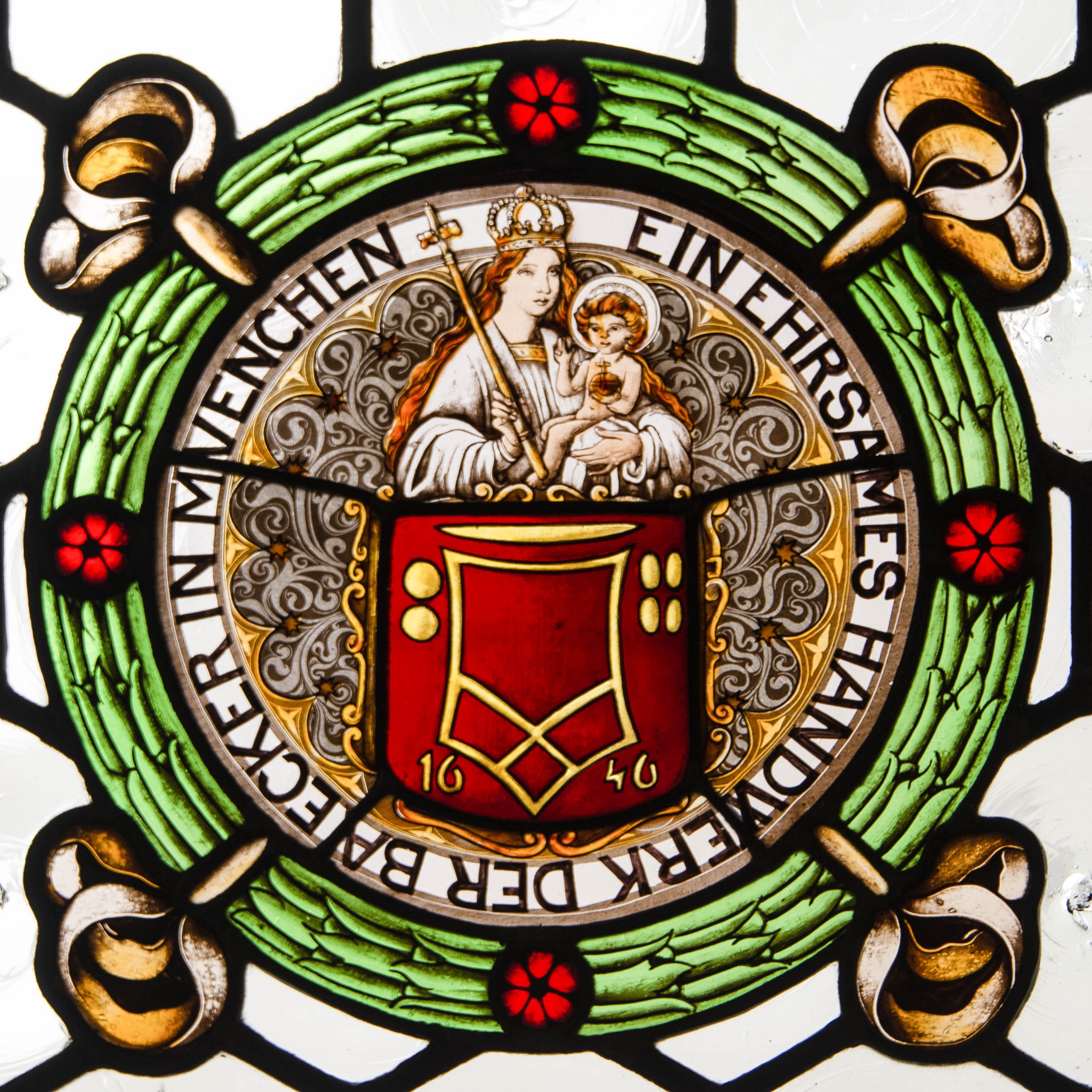 Glasfenster - Bäckerzunft