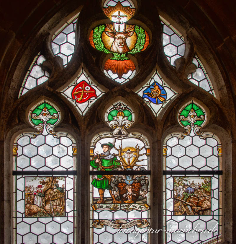 Neues Rathaus - Glasfenster