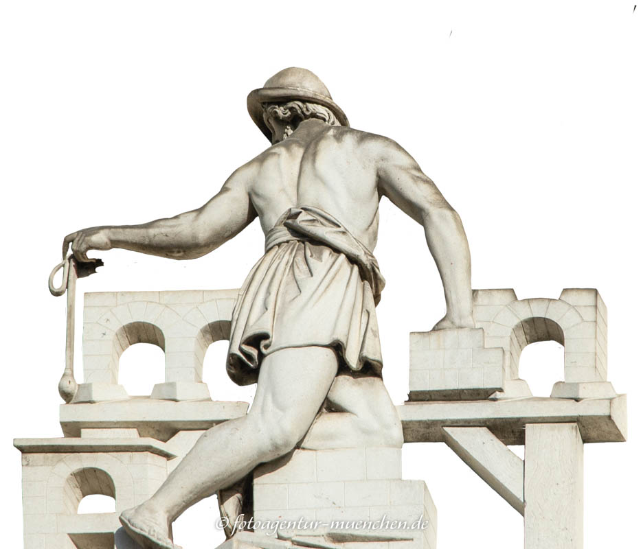 Wasser- und Brückenbau - Atelier Ludwig Schwanthaler – Denkmal/Kunstwerk in München