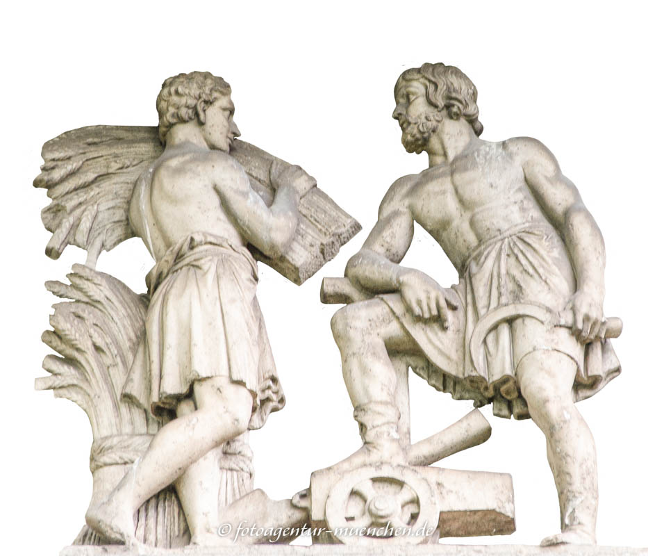 Ackerbau - Atelier Ludwig Schwanthaler – Denkmal/Kunstwerk in München