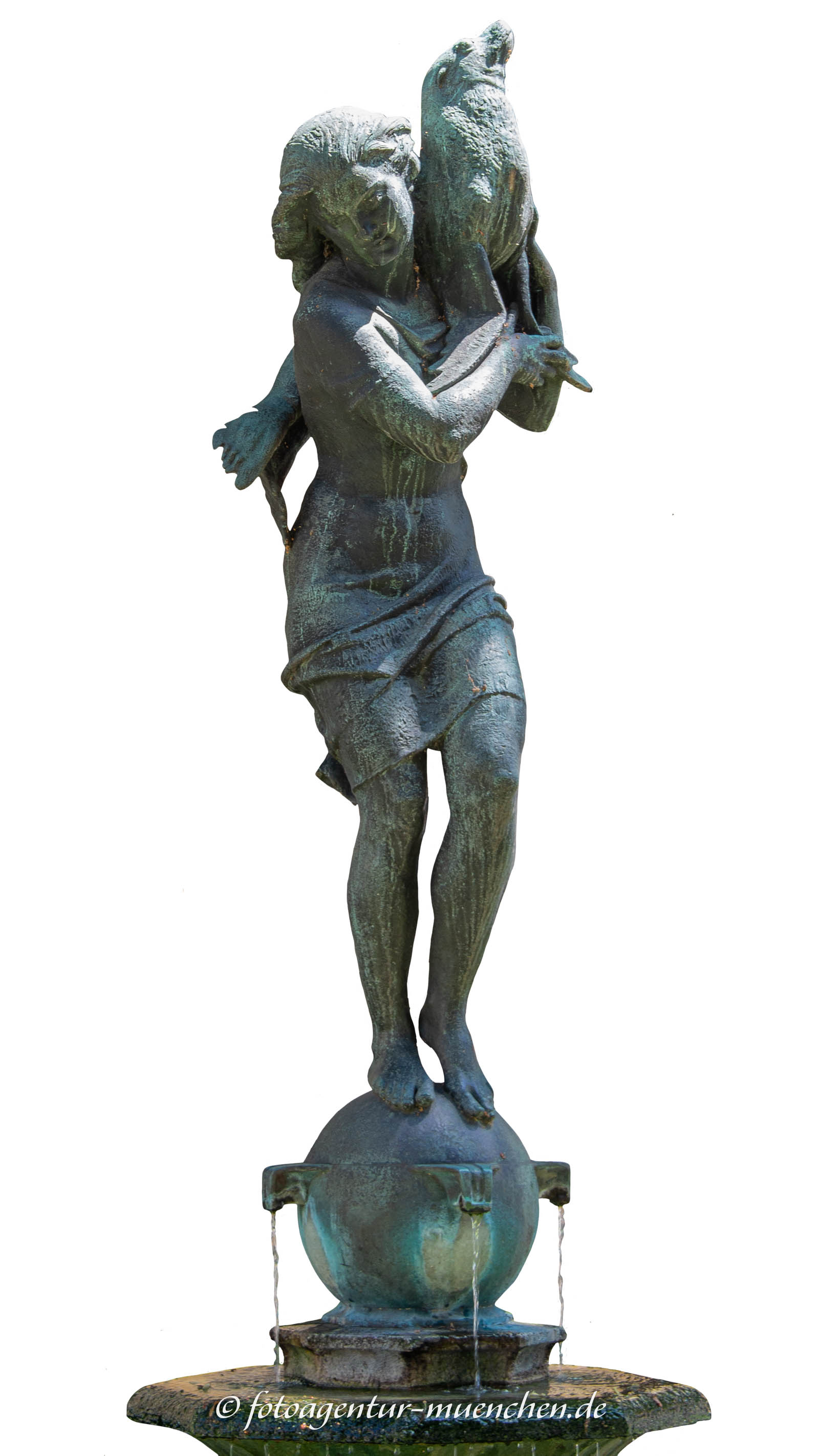Mädchen mit Seehund