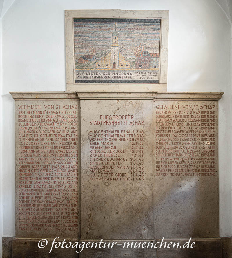 Luftkriegsopfer - Mosaik – Denkmal/Kunstwerk in München