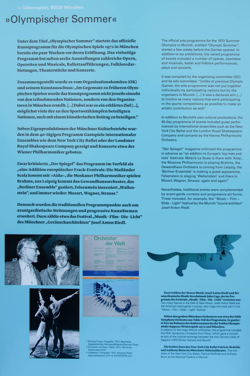 22. „Olympischer Sommer“ – Denkmal/Kunstwerk in München