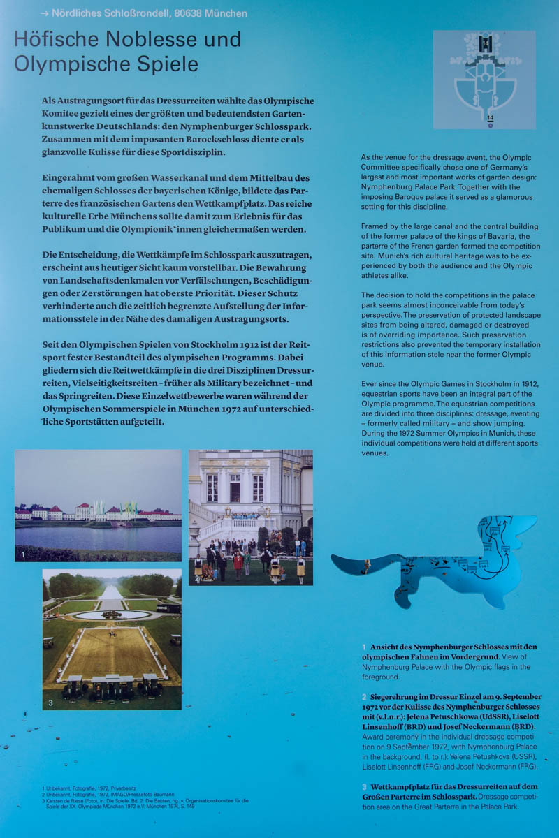 14. Höfische Noblesse und Olympische Spiele – Denkmal/Kunstwerk in München