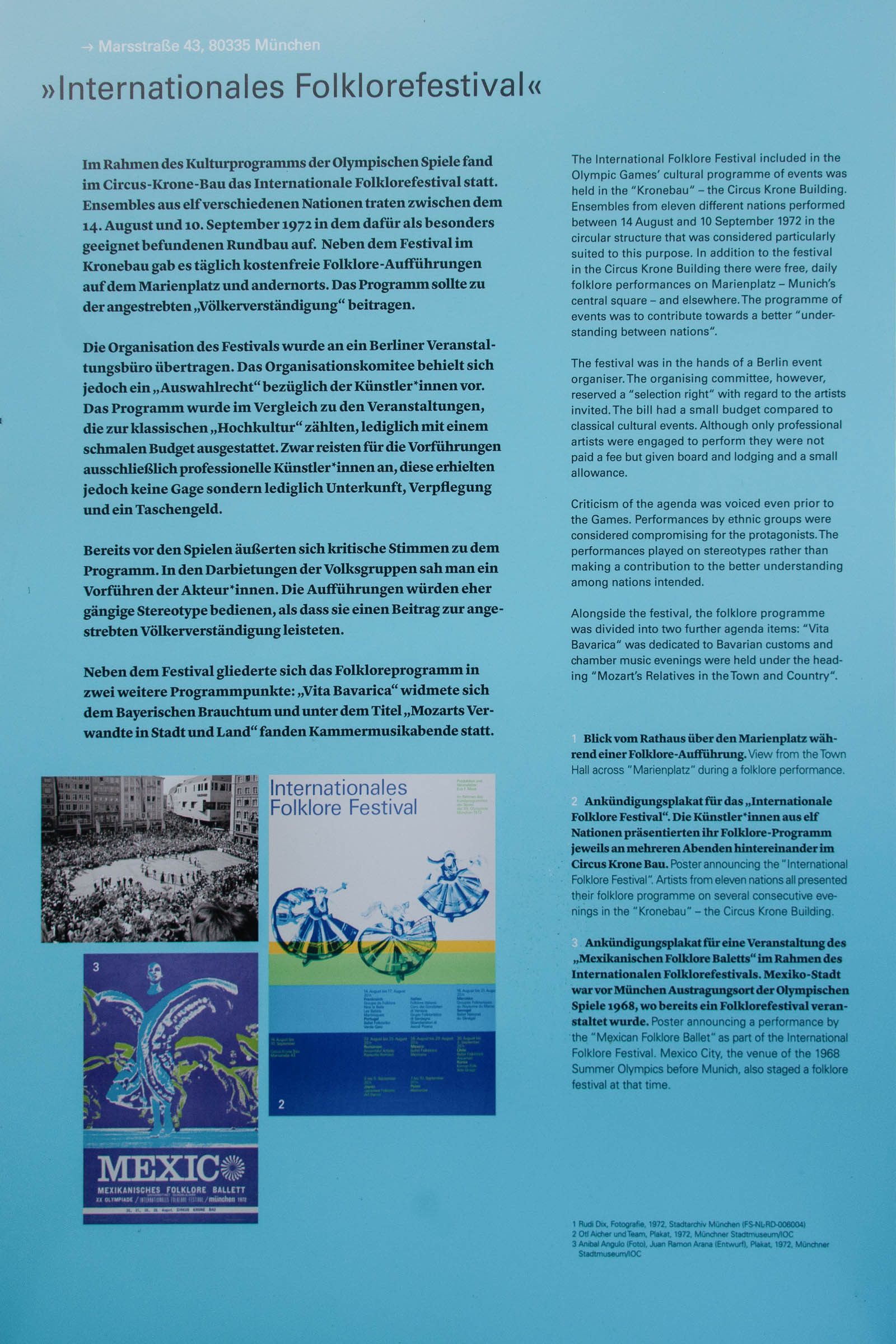 Tafel 23 - 50 Jahre Olympiade