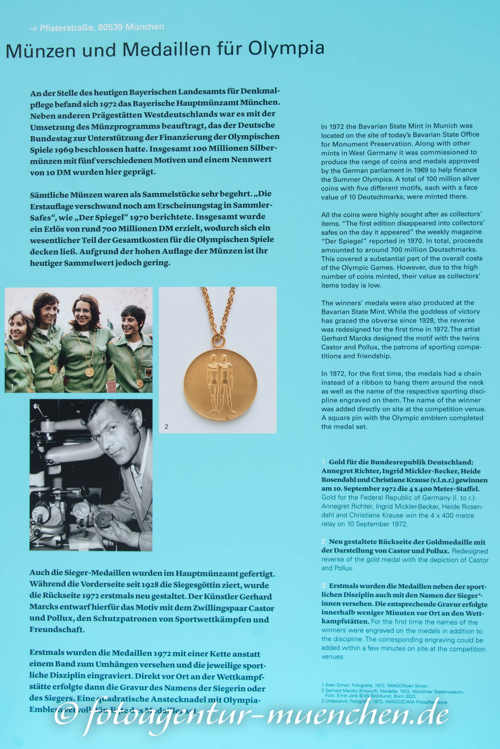 Tafel 11 - 50 Jahre Olympiade