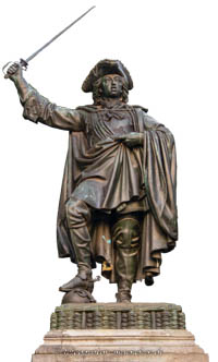 Bronzestandbild für Kurfürst Maximilian II. Emanuel
