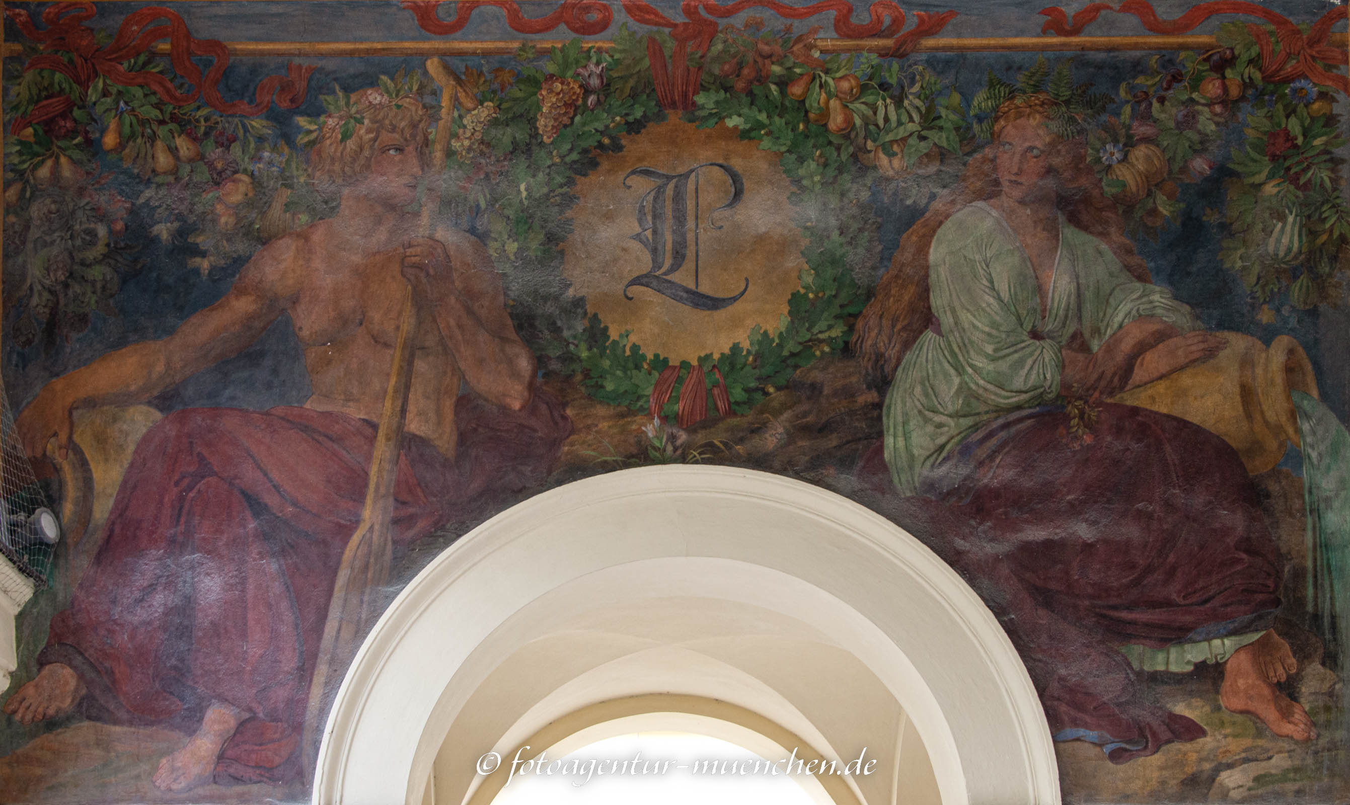 Hofgartengalerie - Main und Isar