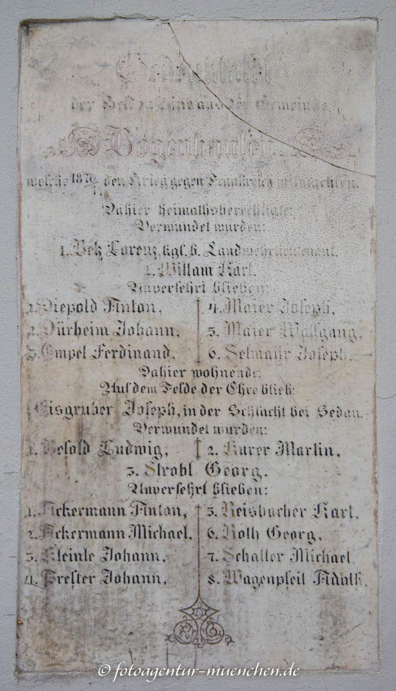 Kriegerdenkmal - St. Georg Bogenhausen – Denkmal/Kunstwerk in München