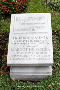 Gerhard Willhalm – Grab - Friedrich Meyer
