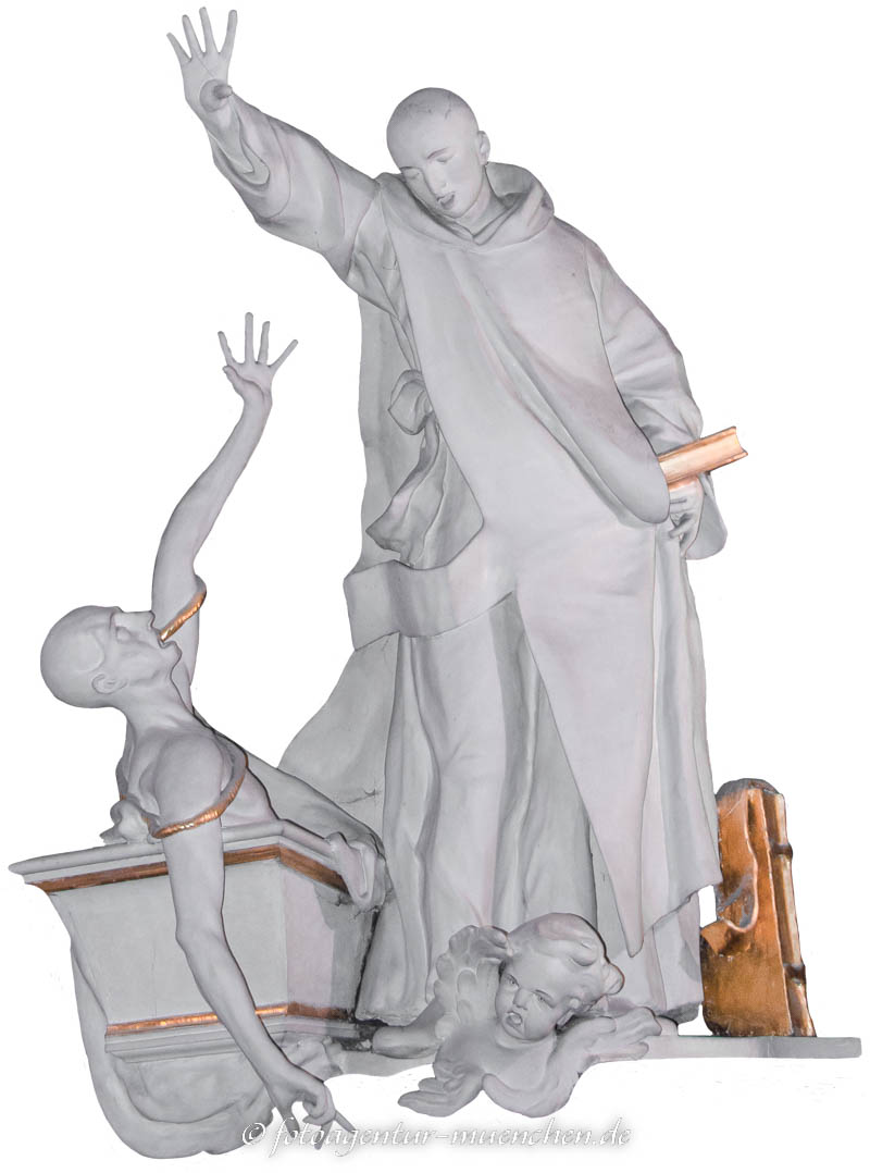 Cenodoxus - Asam Egid Quirin – Denkmal/Kunstwerk in München