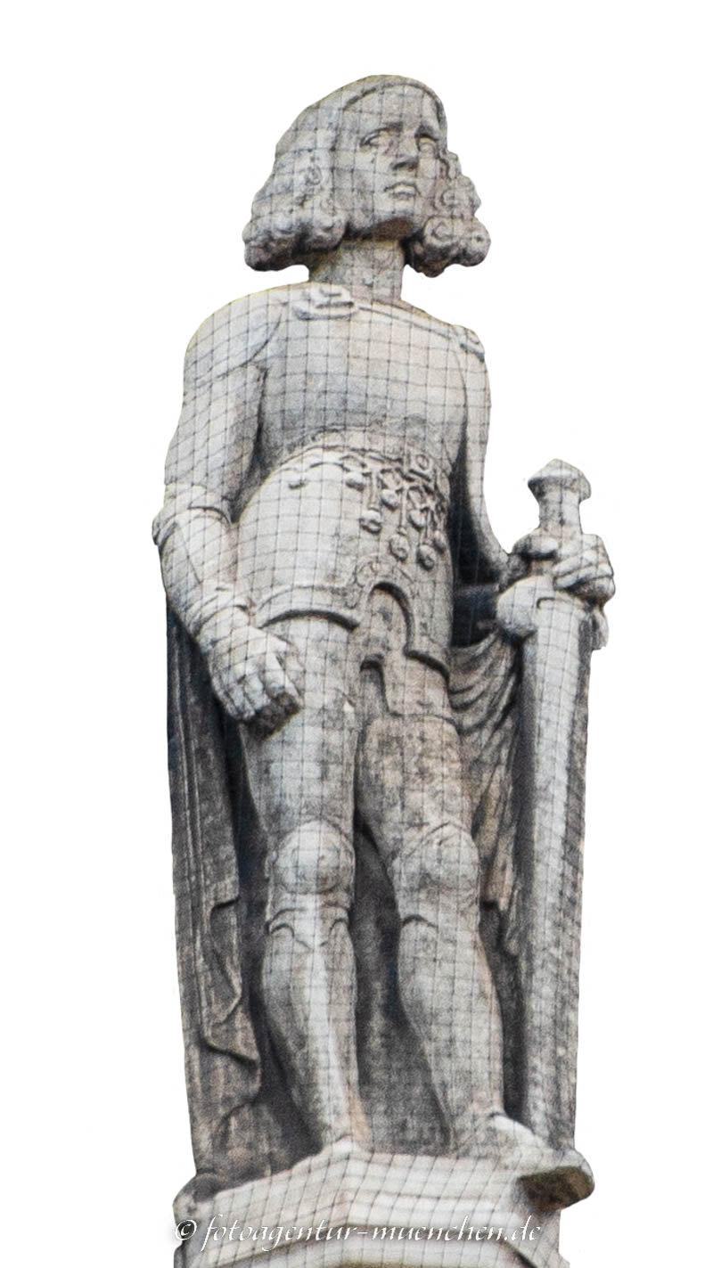 Herzog Ludwig V. der Brandenburger (1347-1361) - Geiger Ernst – Denkmal/Kunstwerk in München