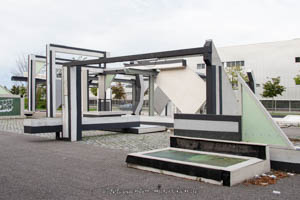 Gerhard Willhalm – Kunstinstallation am Busbahnhof Olympiazentrum