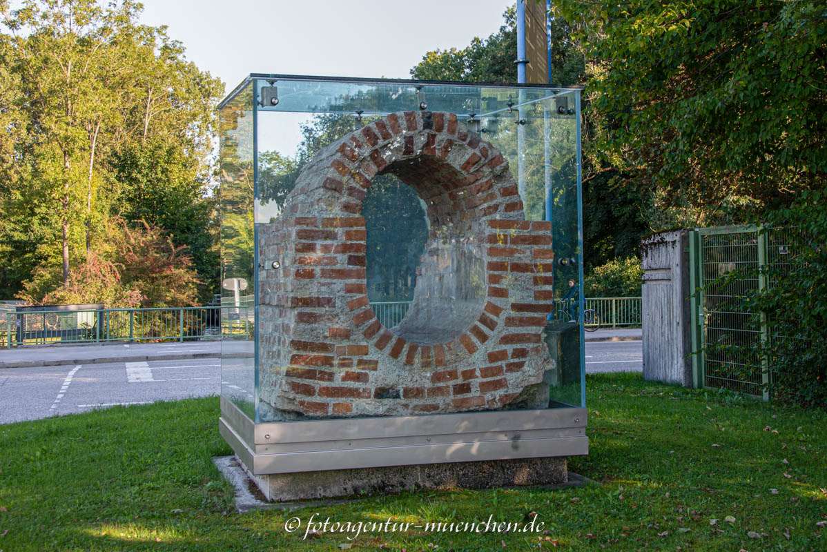 München ältester Kanal – Denkmal/Kunstwerk in München