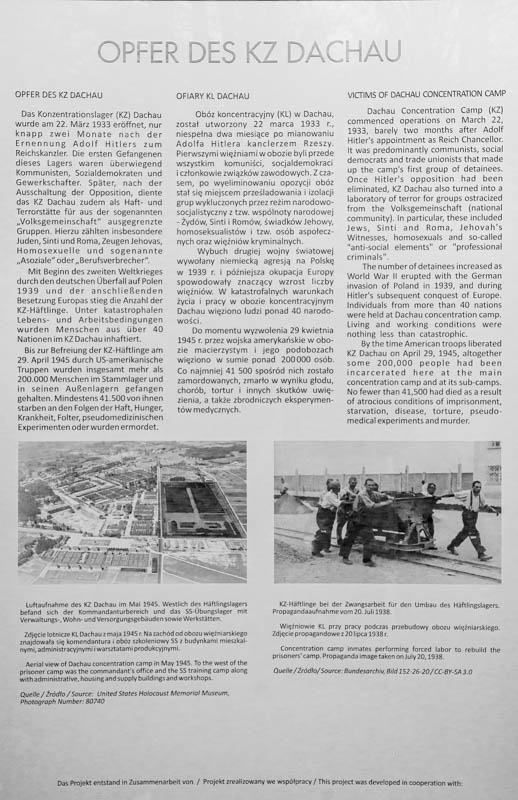Opfer des KZ Dachau – Denkmal/Kunstwerk in München