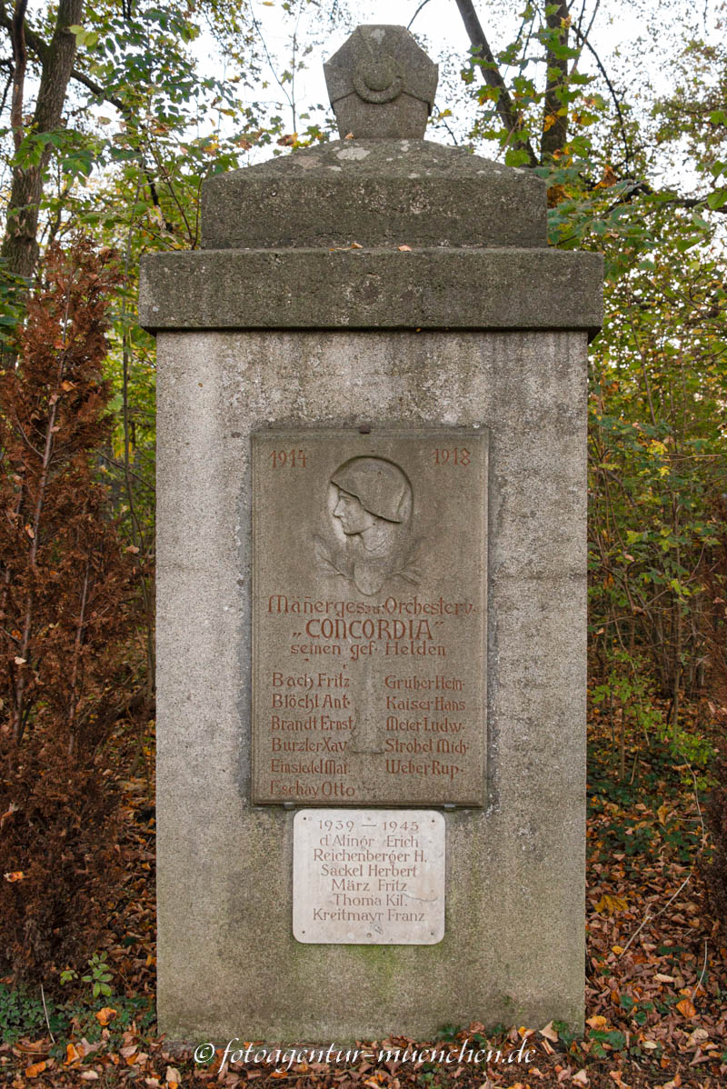 Gedenkstein - Gesangsverein Concordia – Denkmal/Kunstwerk in München
