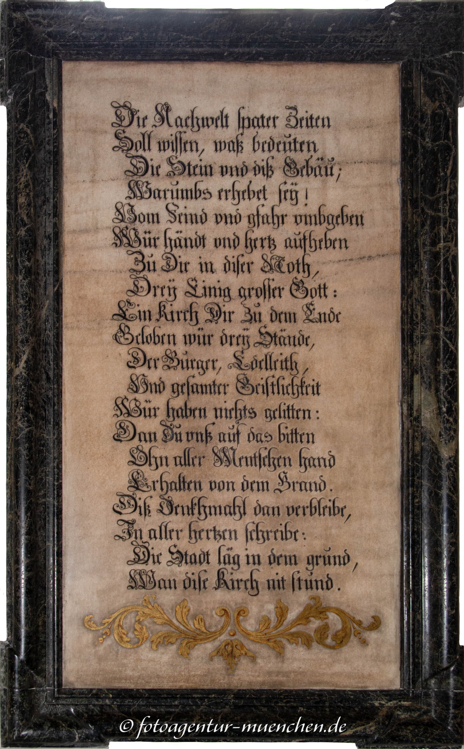 Dreifaltigkeitskirche - Gedenktafel