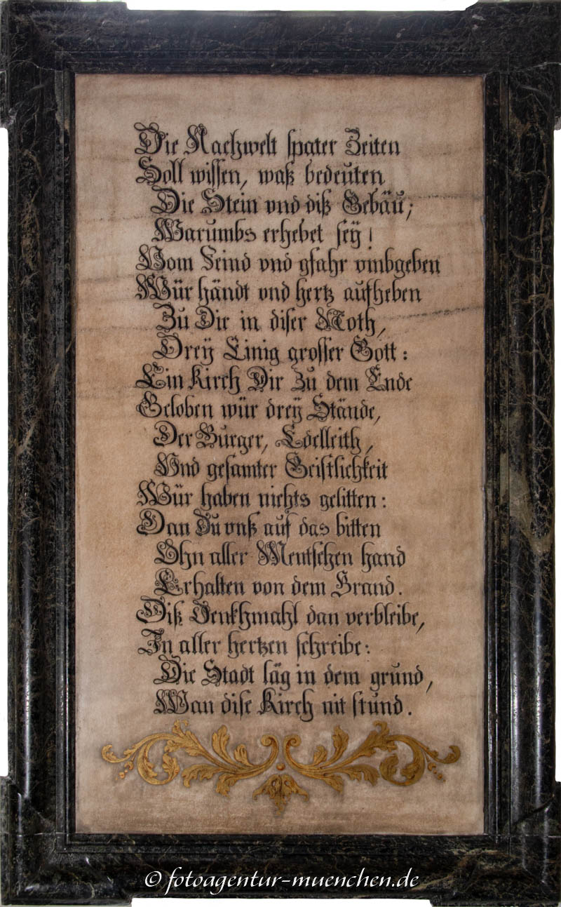 Dreifaltigkeitskirche - Gedenktafel – Denkmal/Kunstwerk in München